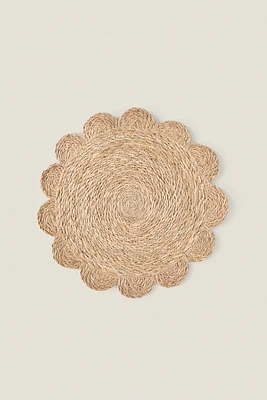 SET DE TABLE ROTIN FLEUR