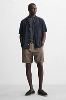 ESPADRILLES MOCASSINS EN CUIR