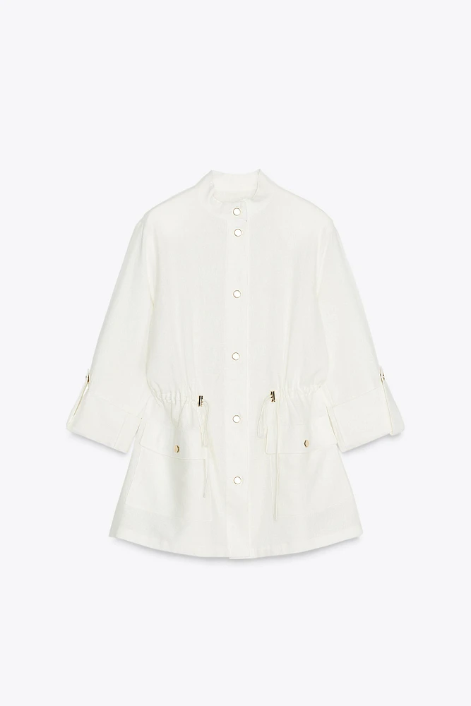 CHEMISE SAFARI AVEC LIN