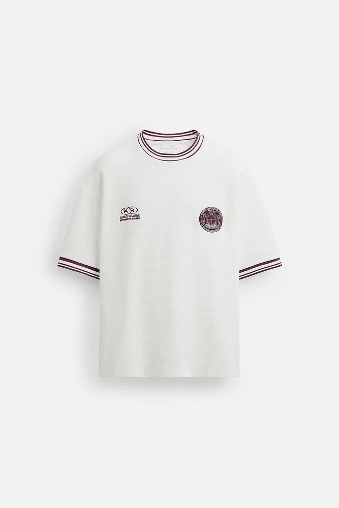 T-SHIRT STRUCTURE FOOT RÉTRO