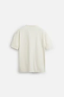 BUTTON NECK T-SHIRT