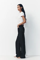 FULL LENGTH TRF HIGH RISE WIDE LEG JEANS