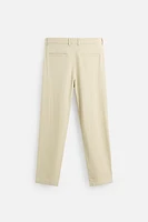 TEXTURED CHINO PANTS