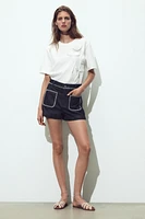 FLORAL VOLUME T-SHIRT