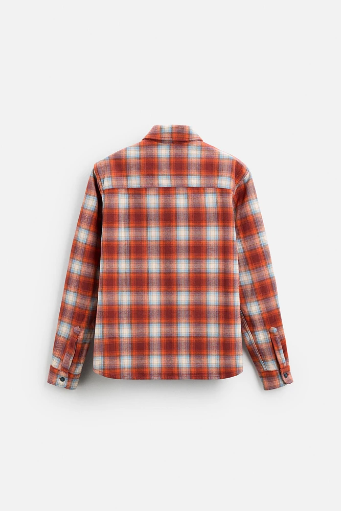 PLAID FLANNEL SHIRT