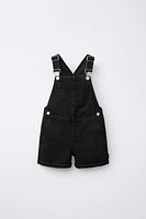 SHORT DENIM OVERALLS