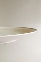 ASSIETTE PLATE GRÈS