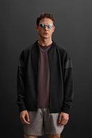 TECHNICAL SWEATSHIRT WITH ZIPPER