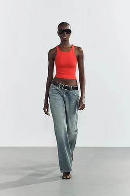 RIB CROP TOP
