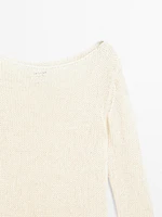 Long cutwork sweater - Limited Edition