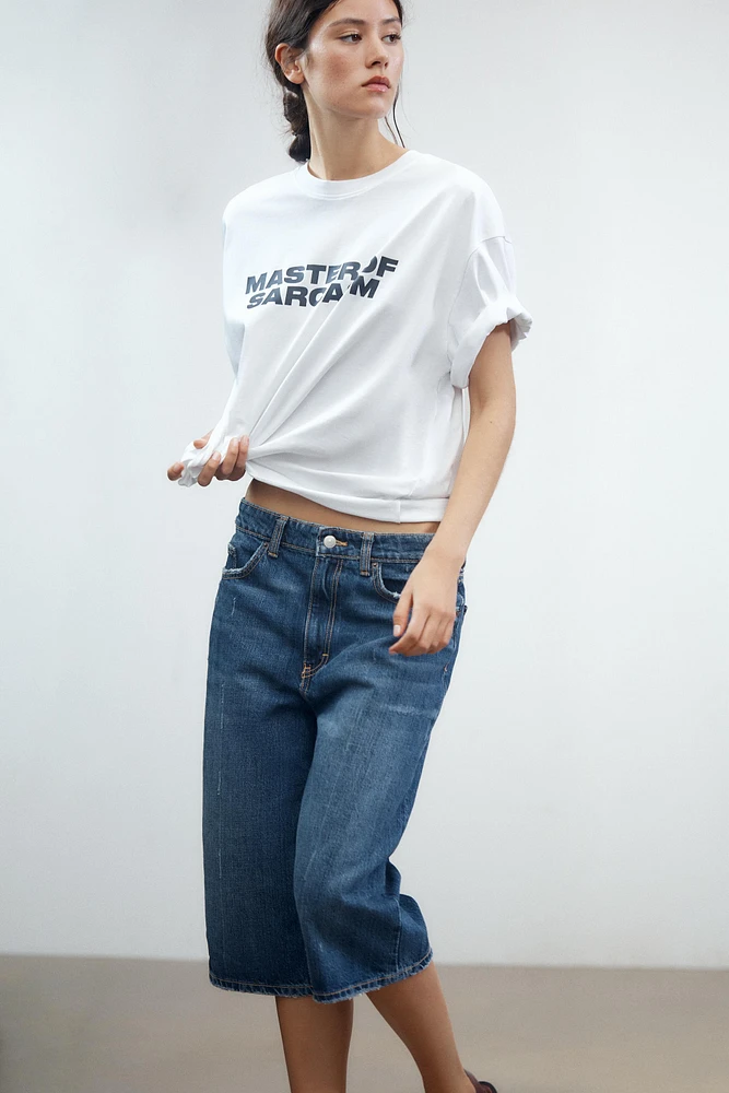 WASHED EFFECT T-SHIRT