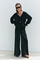 BLOUSE SEMI-TRANSPARENTE