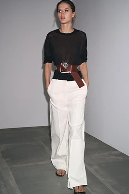 JEAN ZW COLLECTION WIDE LEG TAILLE HAUTE