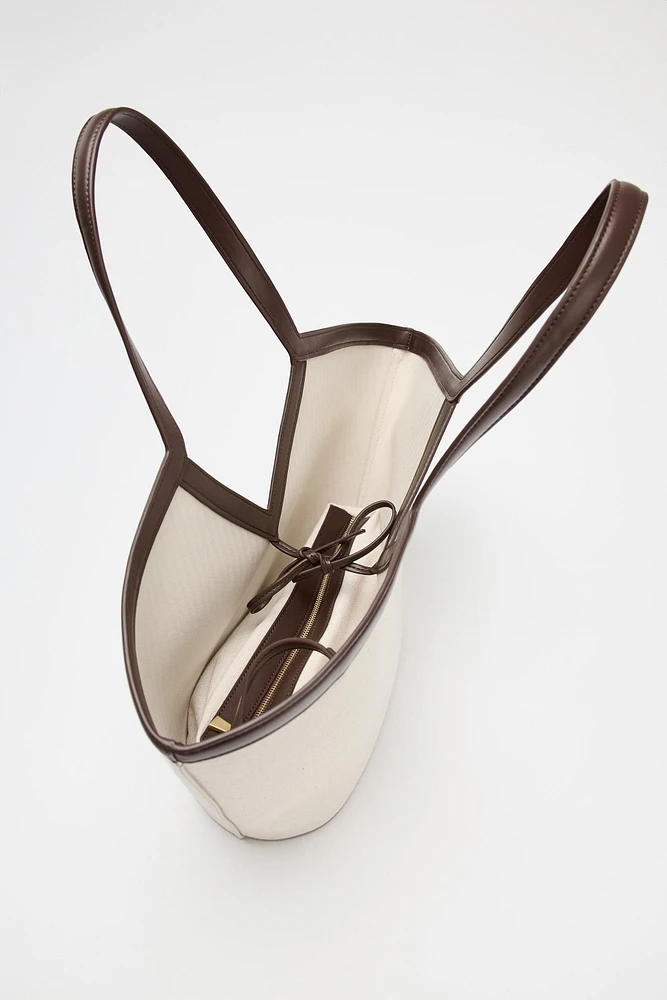 SAC SHOPPER COUPE CANVAS