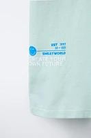 T-SHIRT IMPRIMÉ SMILEYWORLD ®