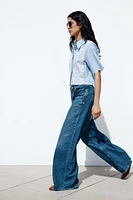 EMBROIDERED SHORT SHIRT