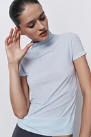 TOP COL MONTANT AVEC POLYAMIDE