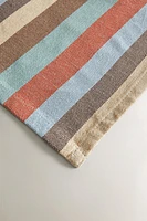 CHEMIN DE TABLE BANDES COLORÉES