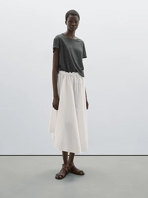 100% linen short sleeve T-shirt