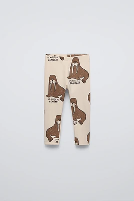 WALRUS PRINT LEGGINGS