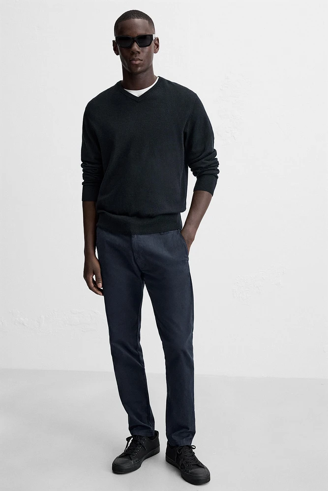 SKINNY CHINO PANTS
