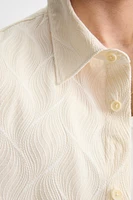 WAVY EMBROIDERED SHIRT