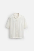 CHEMISE JACQUARD TEXTURÉE