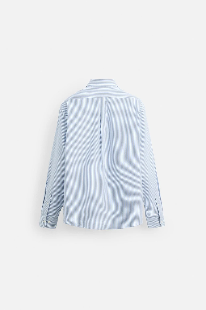 CHEMISE EN COTON ET SOIE