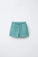 TEXTURED SHORTS