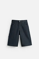 BERMUDA EN DENIM OVERSIZE