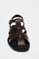 STRAPPY FISHERMAN SANDALS