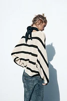 STRIPED KNIT SWEATER