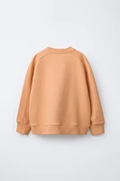 TEXT PRINT SWEATSHIRT