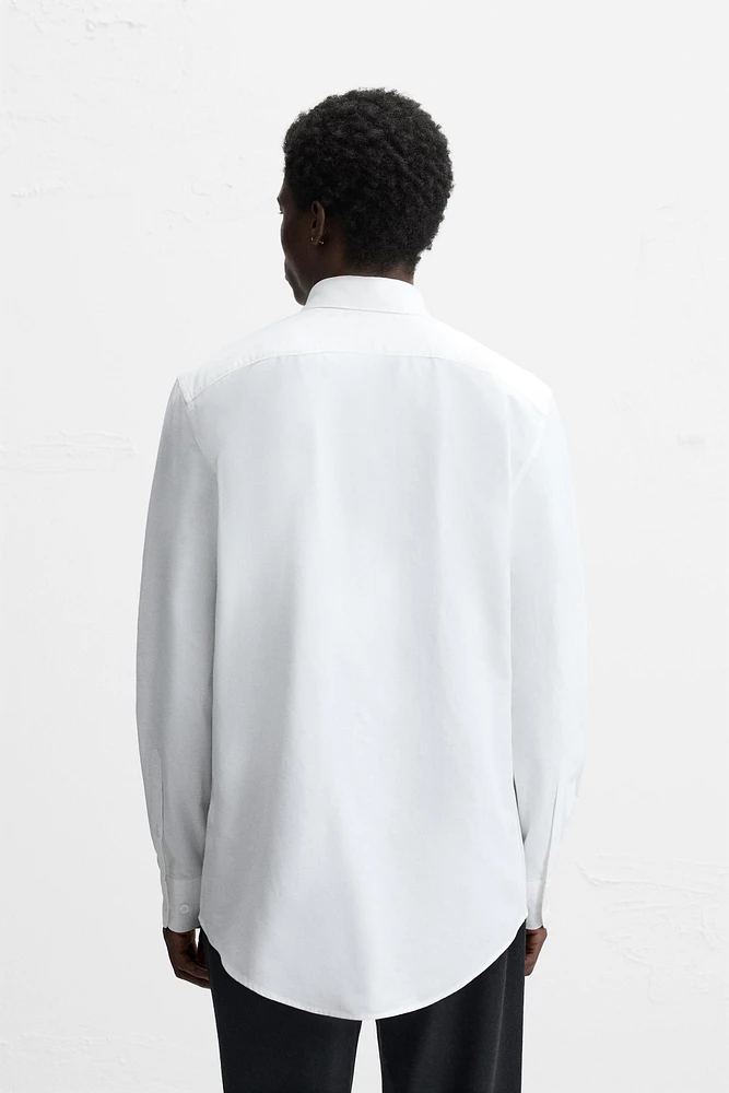 CHEMISE STRUCTURÉE EN COTON