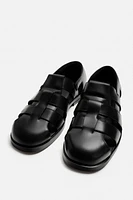LEATHER FISHERMAN SANDALS