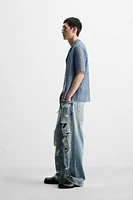 OPEN WEAVE SHIRT