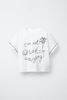 T-SHIRT BRODÉ BATEAU