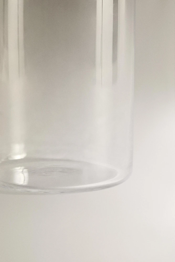 VERRE À SODA DROIT CRISTALLIN
