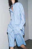 ZW COLLECTION STRIPED OVERSIZED SHIRT