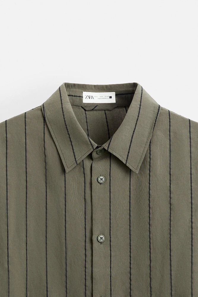 MODAL BLEND STRIPED SHIRT