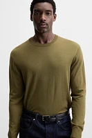 PULL EN LAINE MERCERISÉE