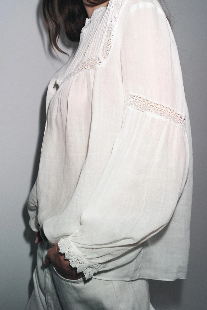 ZW COLLECTION RAMIE ROMANTIC SHIRT