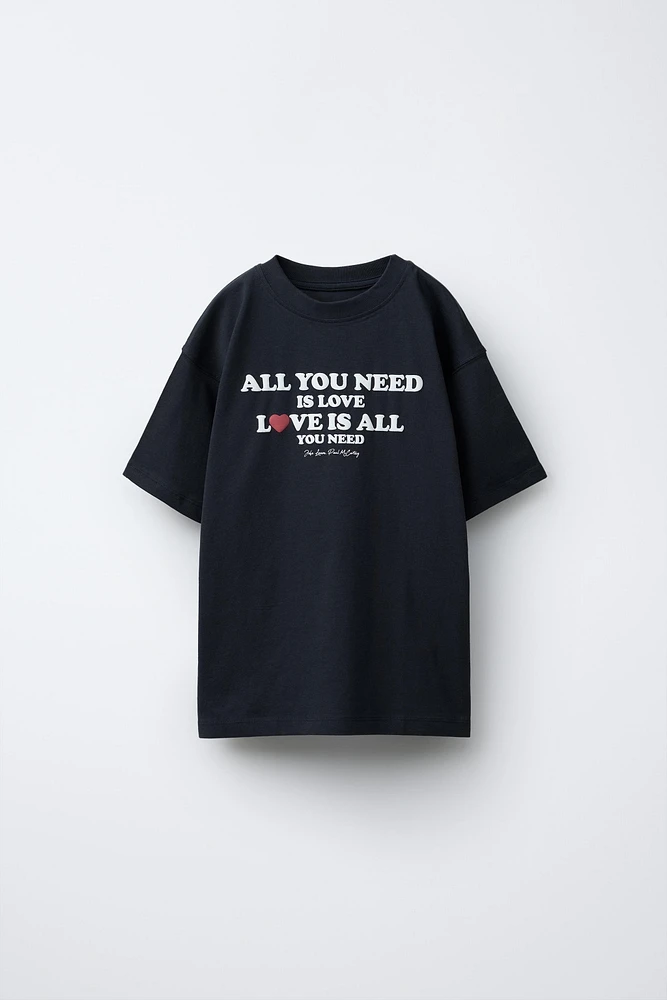 "ALL YOU NEED IS LOVE" © PAUL MCARTNEY T-SHIRT