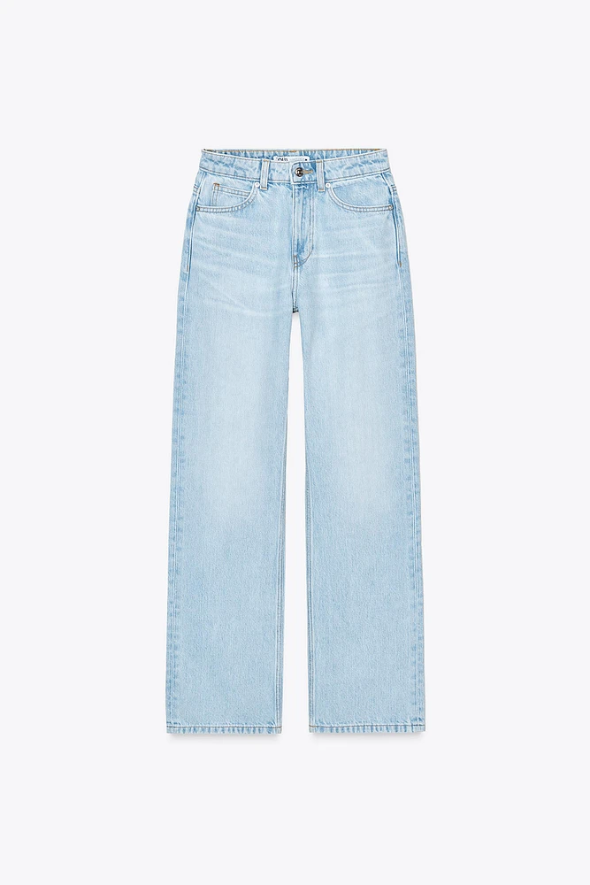 JEAN Z1975 DROIT TAILLE HAUTE LONG