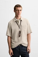 TEXTURED POLO SHIRT