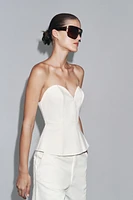 BUSTIER EN JEAN ZW COLLECTION