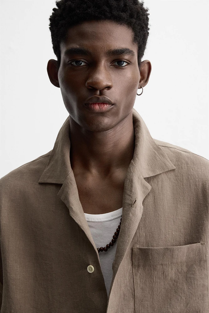 100% LINEN SHIRT
