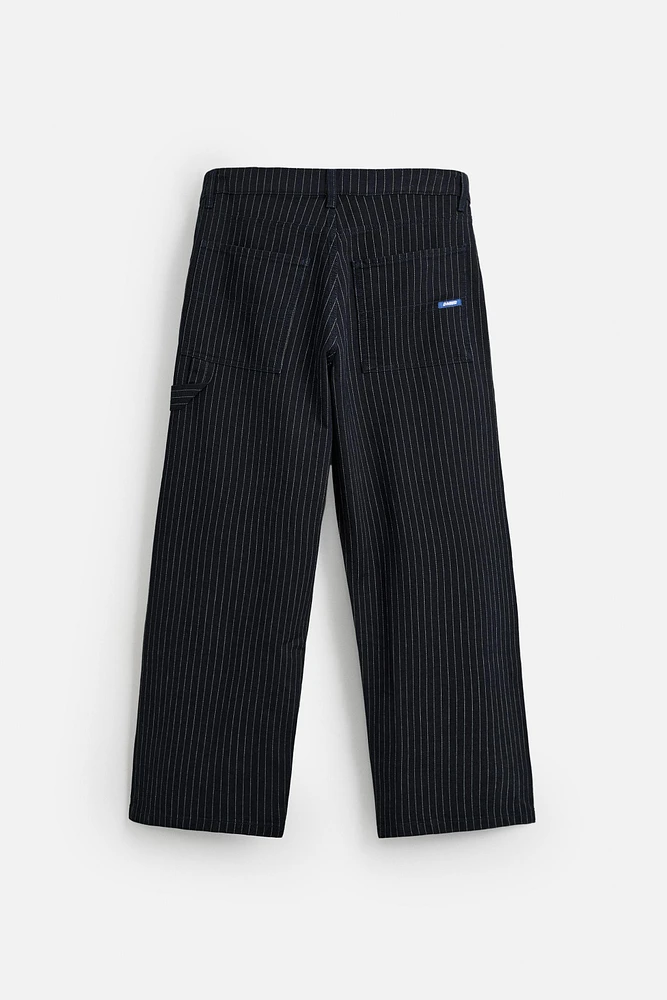 PANTALON RELAXED FIT RAYURES