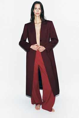 LONG FITTED COAT ZW COLLECTION