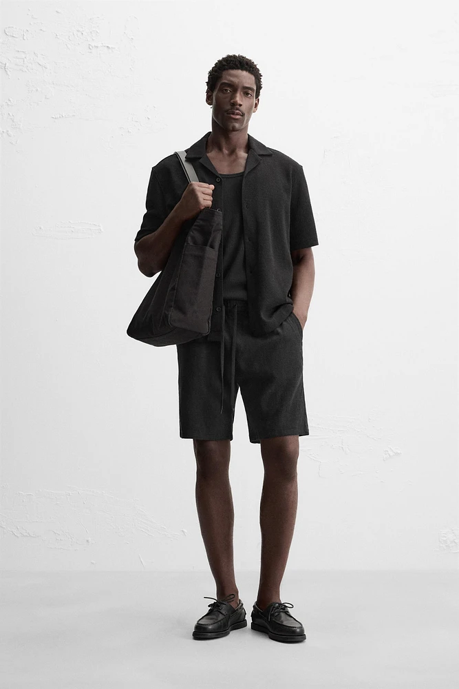 LINEN - VISCOSE SHORTS